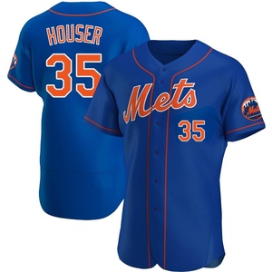 Men's Adrian Houser New York Mets Authentic Royal Alternate Jersey