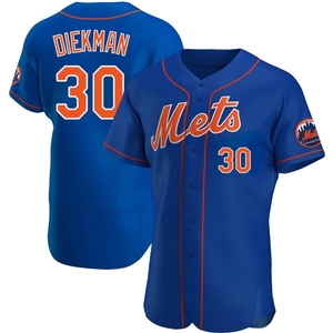 Men's Jake Diekman New York Mets Authentic Royal Alternate Jersey