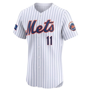 Men's Jose Iglesias New York Mets Elite White Home Patch Jersey