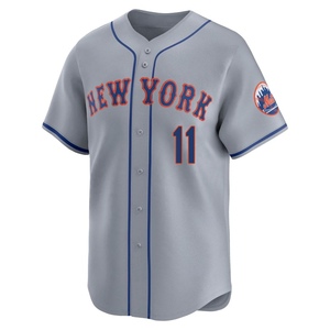 Men's Jose Iglesias New York Mets Limited Gray Away Jersey