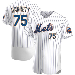 Men's Reed Garrett New York Mets Authentic White Home Jersey