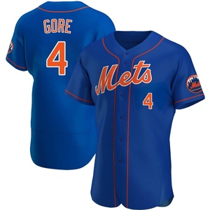 Men's Terrance Gore New York Mets Authentic Royal Alternate Jersey