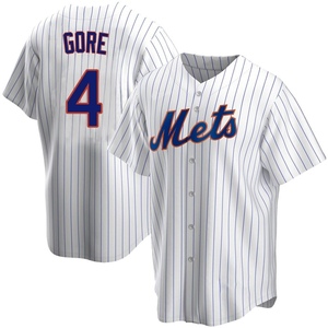 Men's Terrance Gore New York Mets Replica White Home Jersey