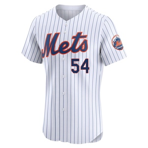 Men's Tyler Zuber New York Mets Elite White Home Jersey