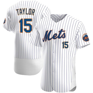 Men's Tyrone Taylor New York Mets Authentic White Home Jersey