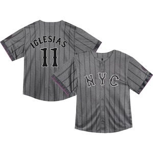 Toddler Jose Iglesias New York Mets Limited Graphite 2024 City Connect Jersey