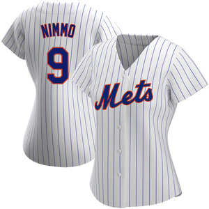 Women's Brandon Nimmo New York Mets Authentic White Home Jersey