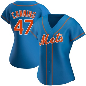 Women's Griffin Canning New York Mets Authentic Royal Alternate Jersey