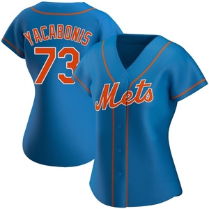 Women's Jimmy Yacabonis New York Mets Authentic Royal Alternate Jersey