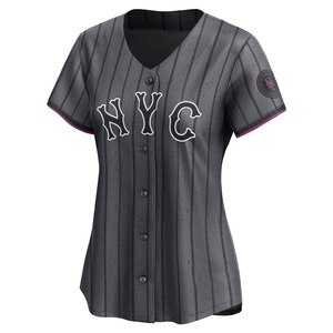 Women's Jose Iglesias New York Mets Limited Graphite 2024 City Connect Jersey