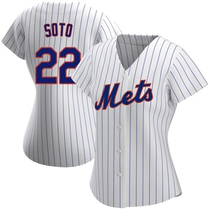 Women's Juan Soto New York Mets Authentic White Home Jersey