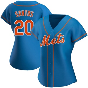 Women's Luis De Los Santos New York Mets Replica Royal Alternate Jersey