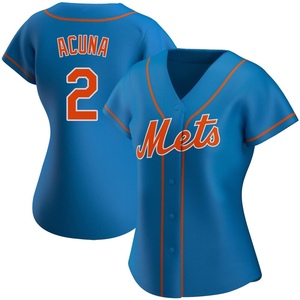 Women's Luisangel Acuna New York Mets Authentic Royal Alternate Jersey