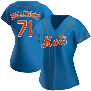 Women's Zach Muckenhirn New York Mets Authentic Royal Alternate Jersey