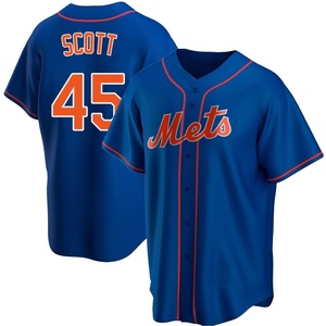 Youth Christian Scott New York Mets Replica Royal Alternate Jersey