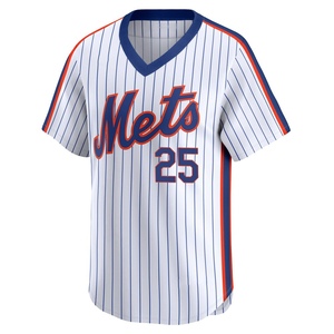 Youth Jared Young New York Mets Limited White Cooperstown Collection Jersey