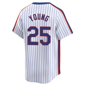 Youth Jared Young New York Mets Limited White Cooperstown Collection Jersey