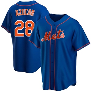 Youth Jose Azocar New York Mets Replica Royal Alternate Jersey