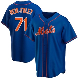 Youth Sean Reid-Foley New York Mets Replica Royal Alternate Jersey