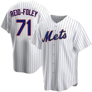 Youth Sean Reid-Foley New York Mets Replica White Home Jersey